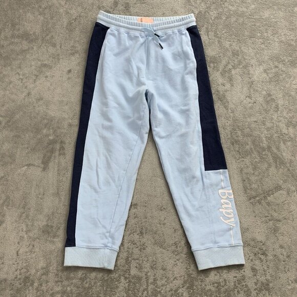 A Bathing Ape Pants - Bapy A Bathing Ape Sweatpants Women XS Blue Pull Over Street Wear Sweats Comfy